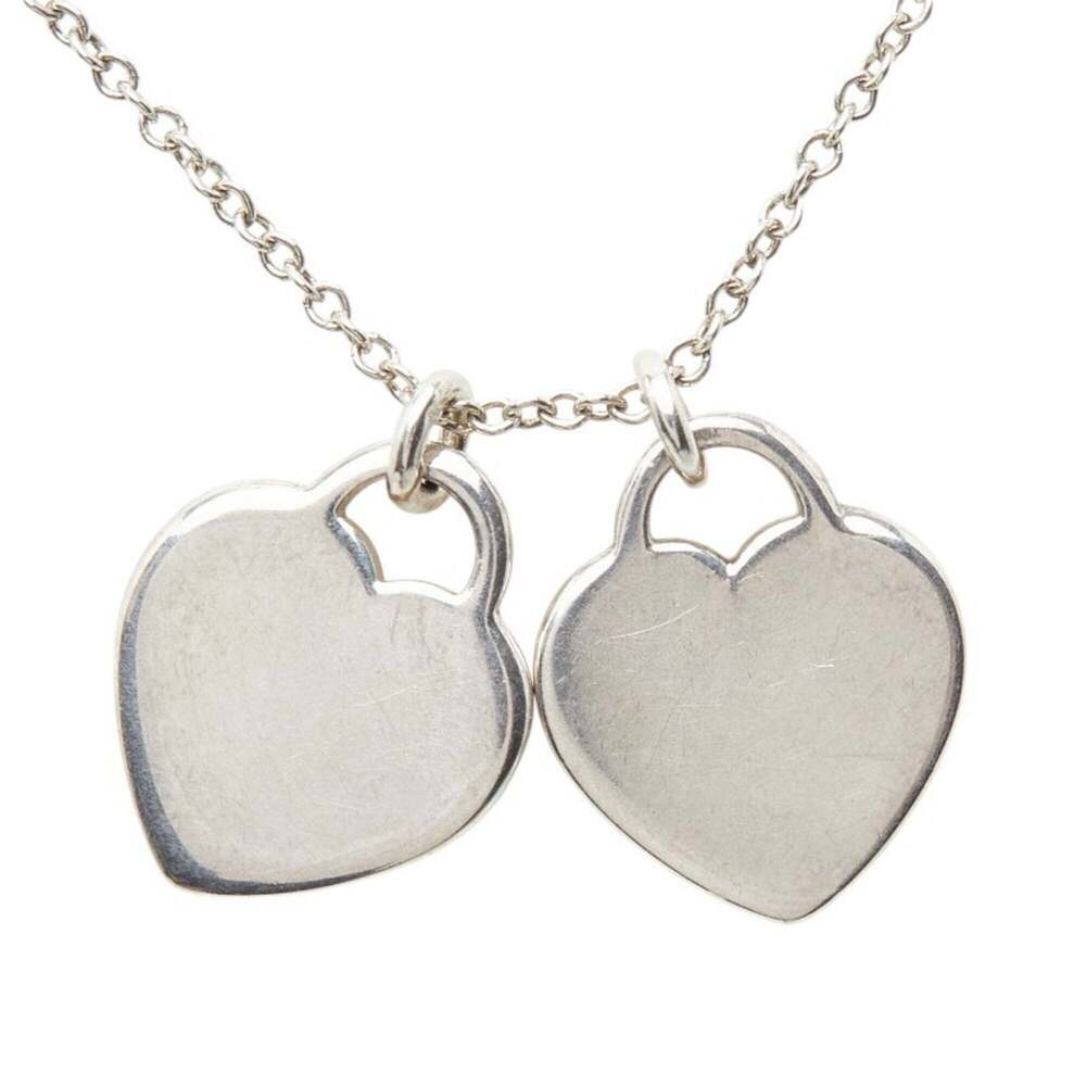 TIFFANY Silver Heart Necklace - Picture 3 of 8